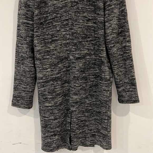 ZARA Man Sport MODA Gray Wool Double Breasted Pea coat Coat size L fits Medium - Picture 11 of 16